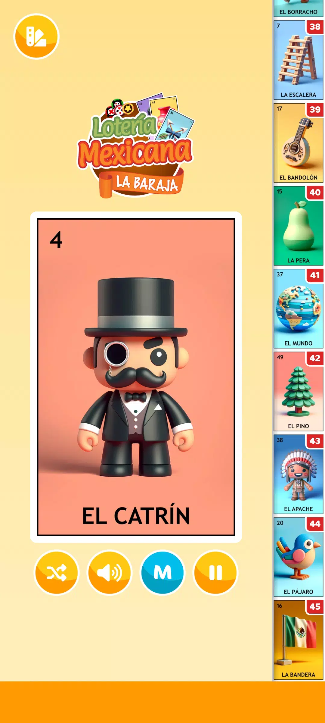 Lotería Mexicana - La Baraja Ekran Görüntüsü 3