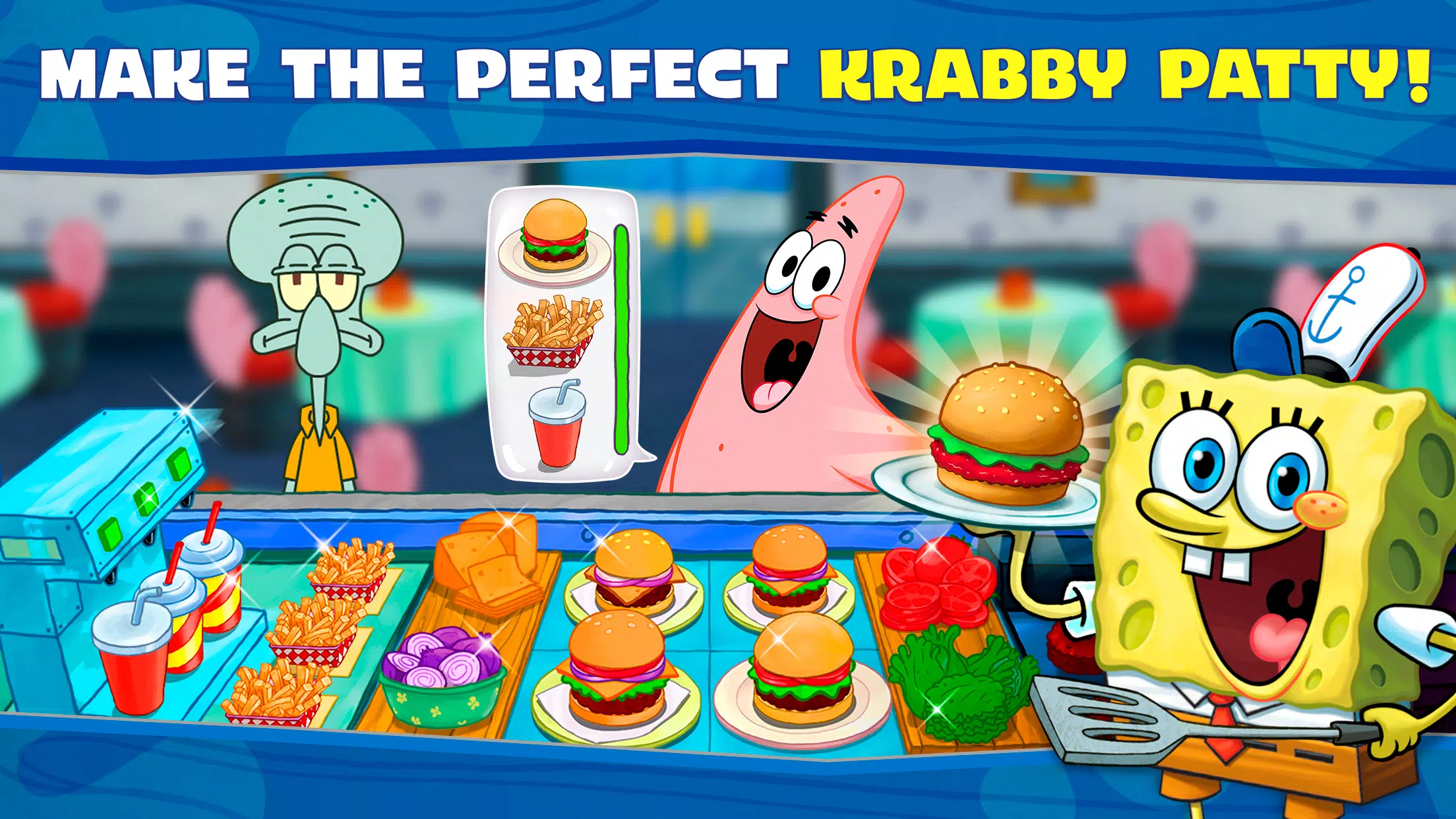SpongeBob: Krusty Cook-Off ဖန်သားပြင်ဓာတ်ပုံ 1
