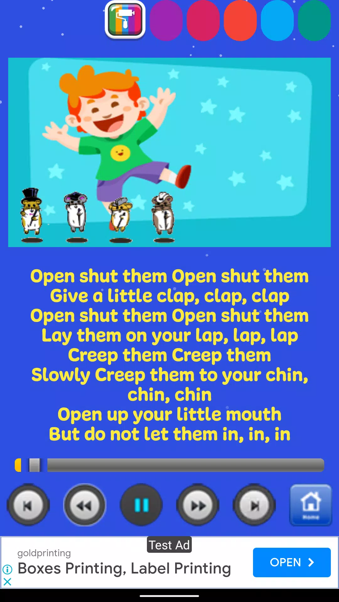 Kids Songs Offline App應用截圖第3張