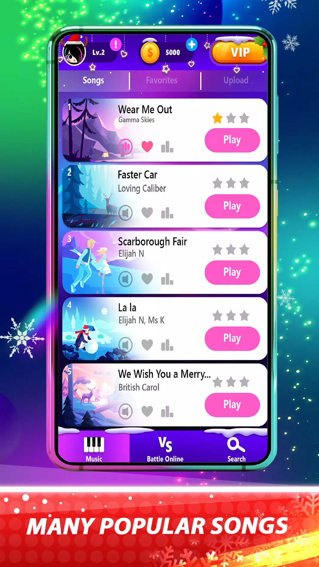 Color Tiles - Vocal Piano Game Tangkapan skrin 2