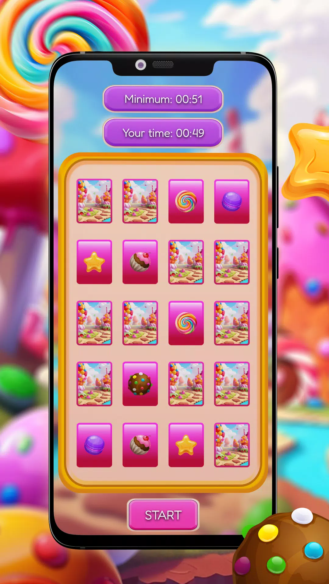 Schermata Sweet Match Journey 0