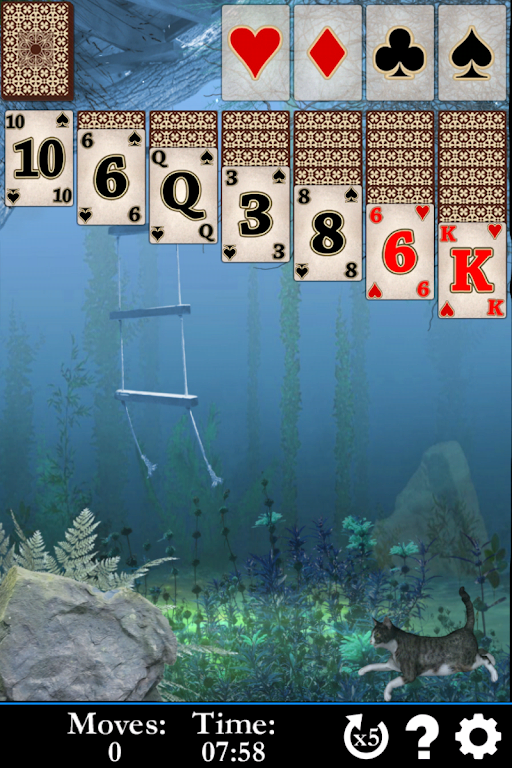 Pyramid Solitaire Water World應用截圖第2張