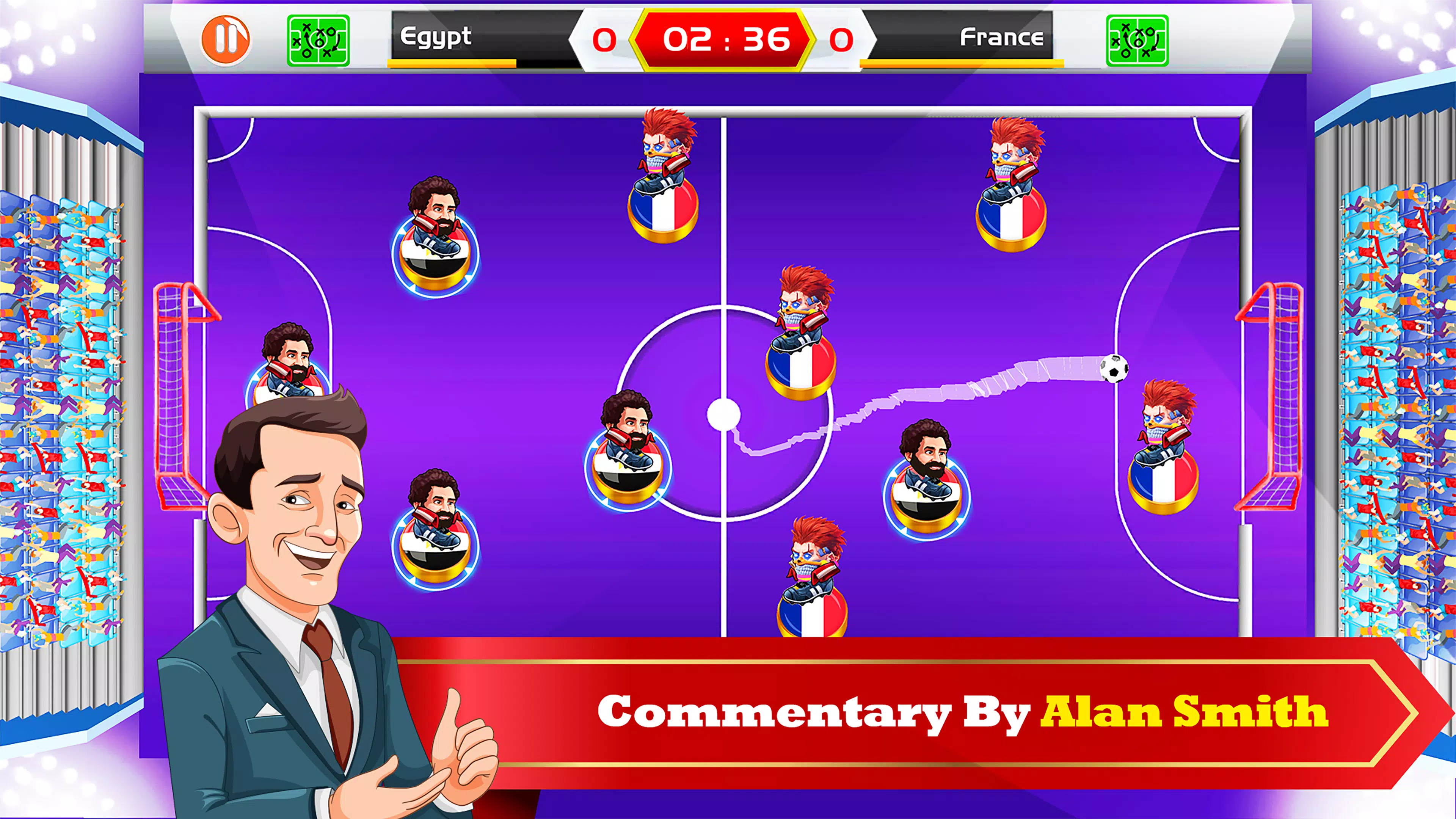 Finger Soccer: 2D Superstar應用截圖第1張