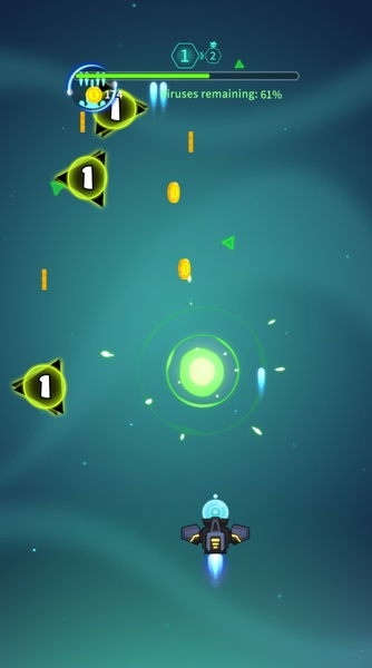 Virus War - Space Shooting Screenshot 1