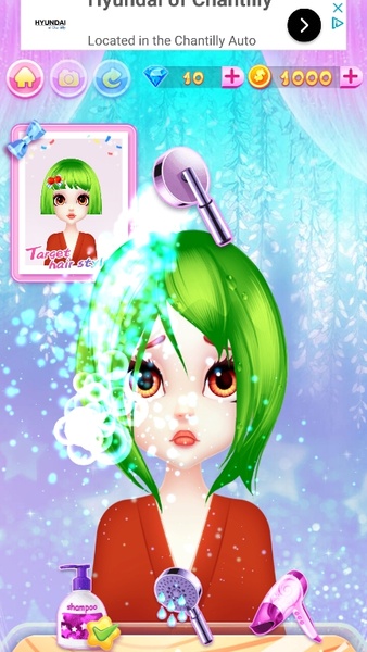 Magical Hair Salon 2 Captura de tela 0
