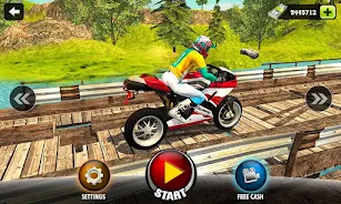 Uphill Offroad Motorbike Rider Captura de tela 1