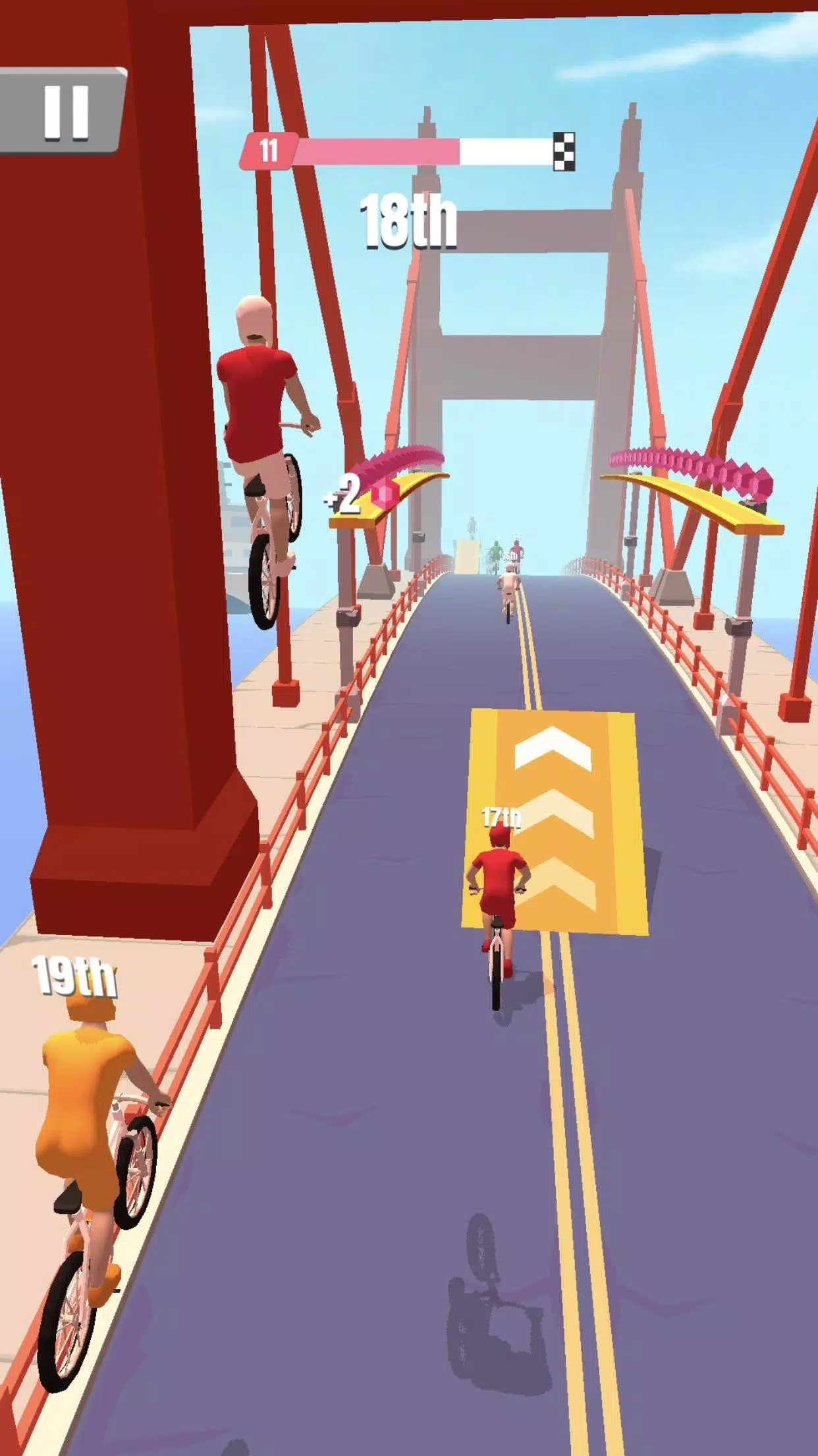 Bike Rush ဖန်သားပြင်ဓာတ်ပုံ 3