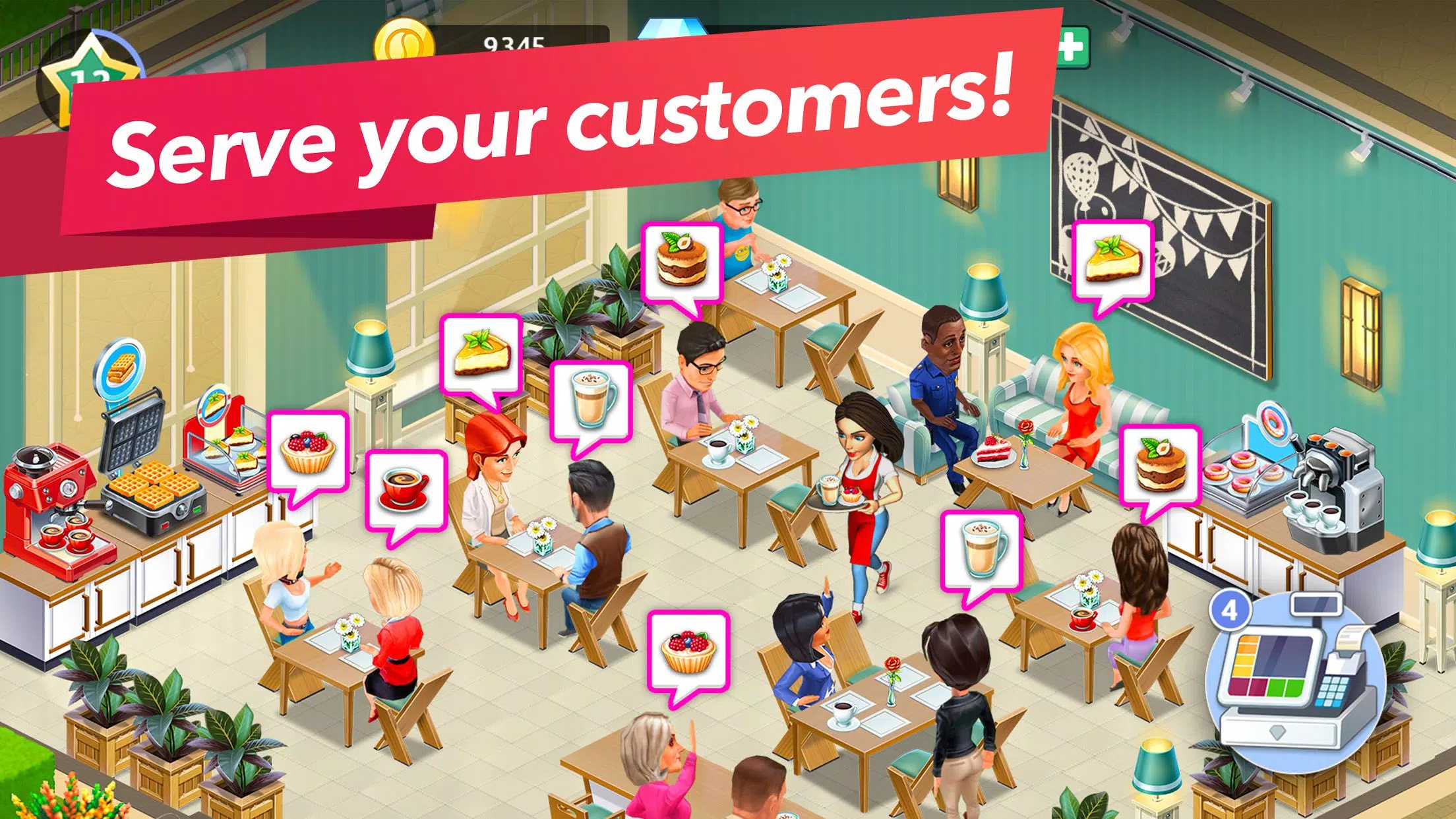 My Cafe Ekran Görüntüsü 2