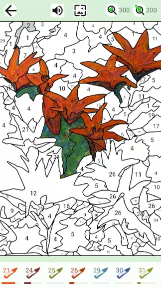 Painting by numbers and puzzle Captura de tela 2