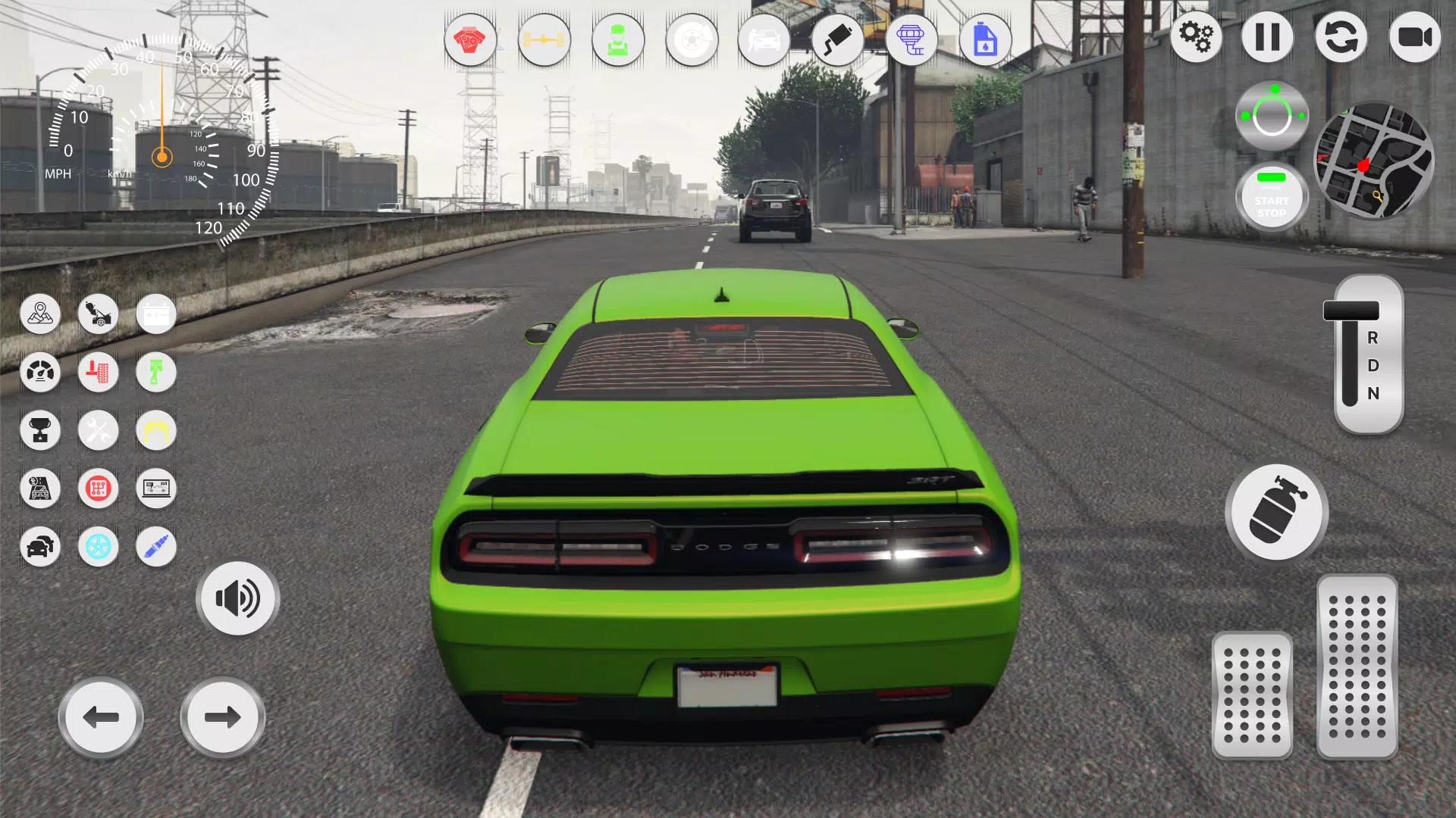 Race Muscle: Dodge Challenger應用截圖第1張