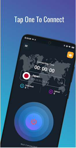 Dark Blue VPN - Fast & Secure应用截图第0张
