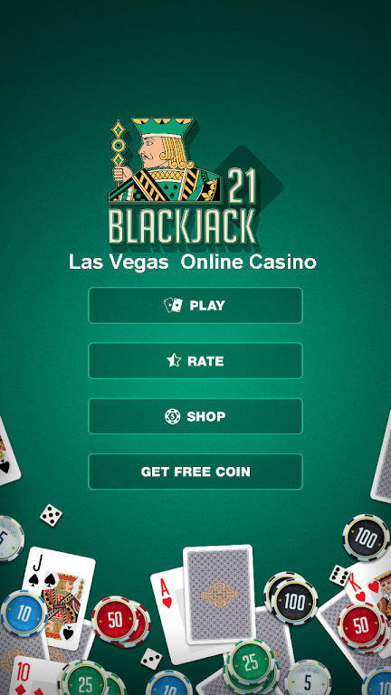 BlackJack 21: Las Vegas  Online Casino Game Captura de pantalla 0