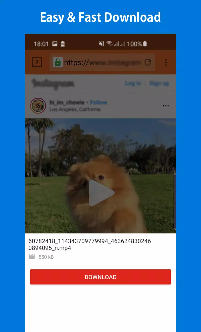 X Video Downloader - Free & Fast Video Downloader 스크린샷 0