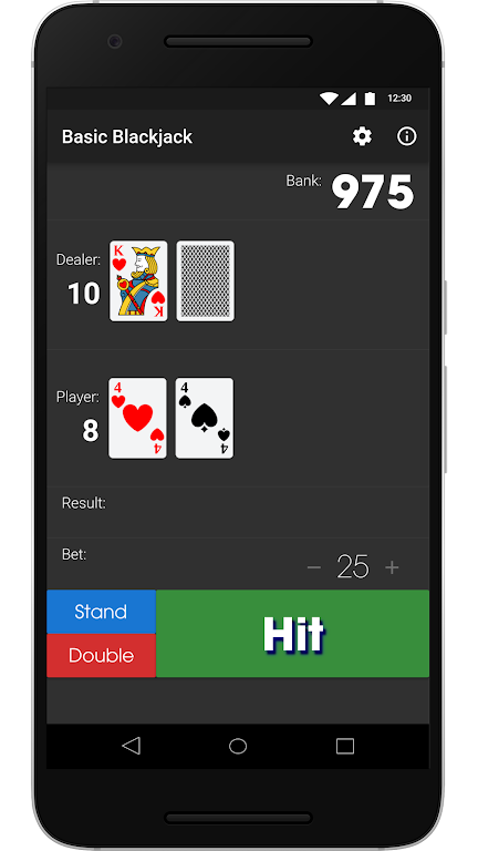 Schermata Basic Blackjack 1
