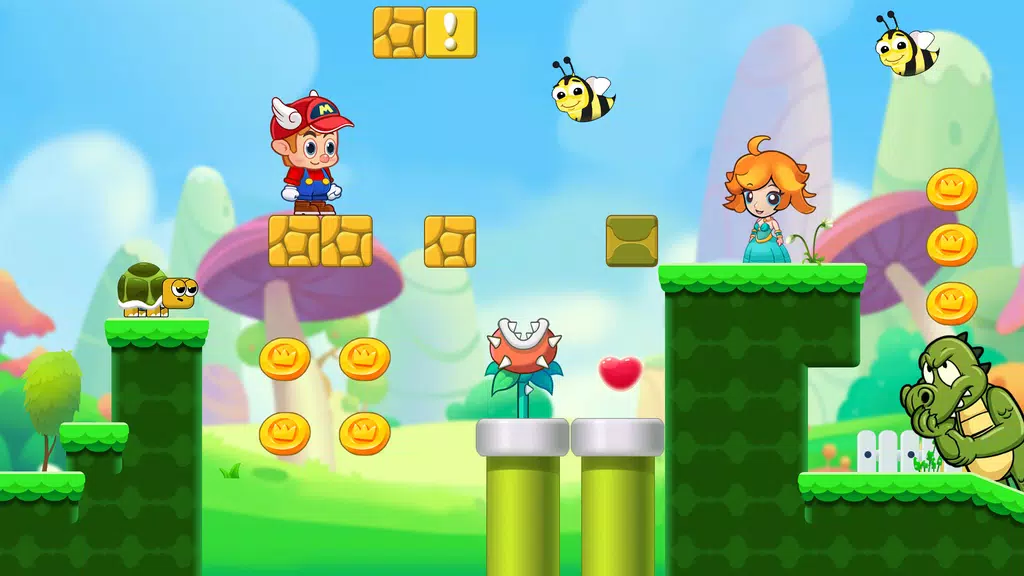 Super Manu's World:Jungle Bros Tangkapan skrin 0