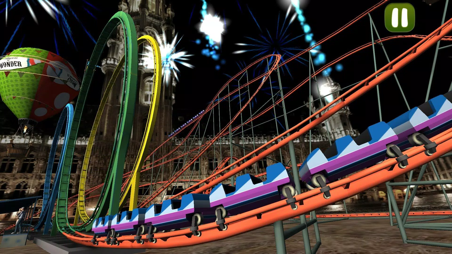 Roller Coaster Park: Fun Games स्क्रीनशॉट 0