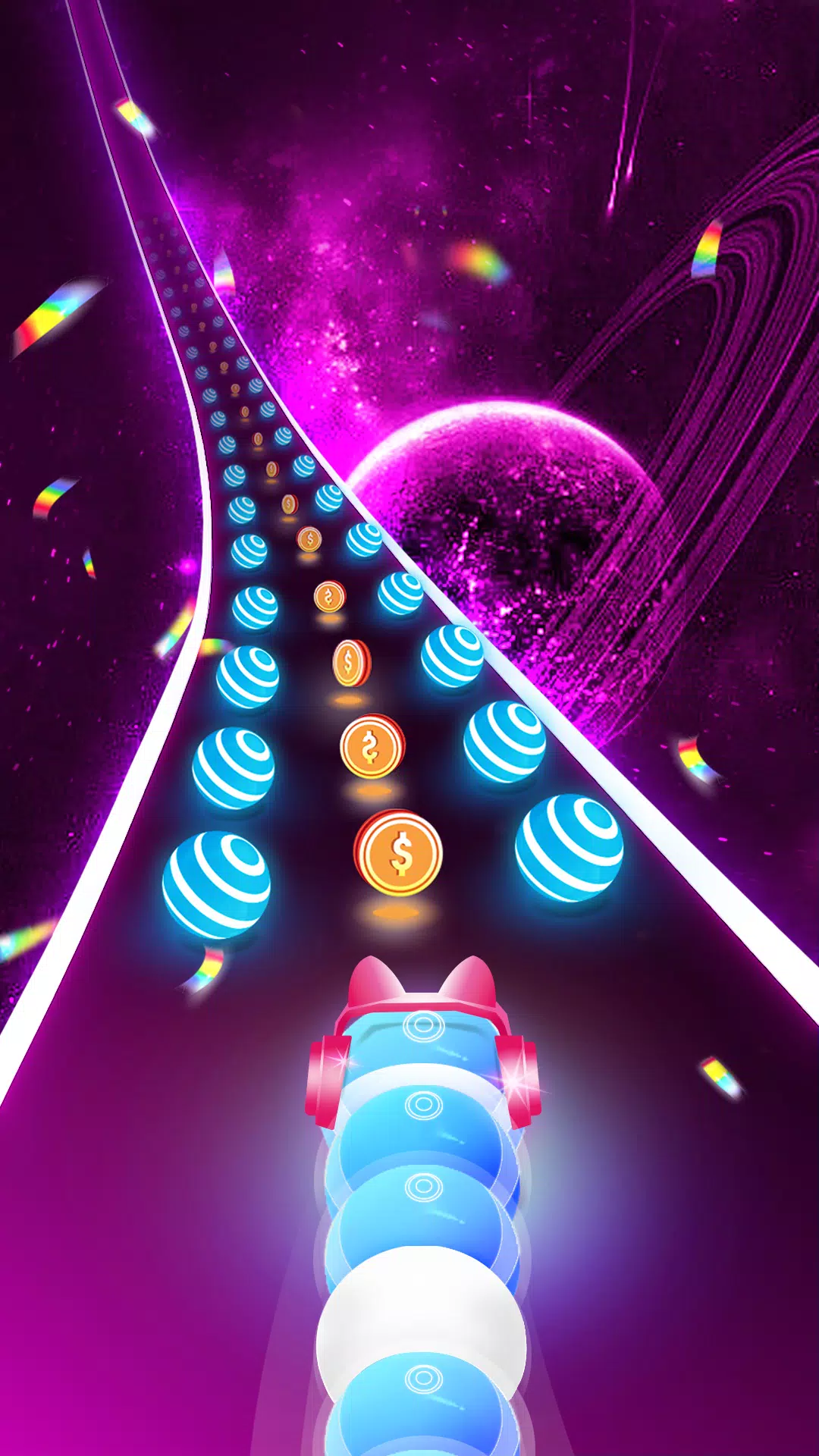 Dancing Snake: Colorful Balls Zrzut ekranu 0