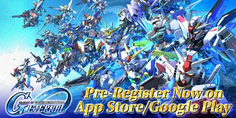 SD Gundam G Generation Eternal opens pre-registration so you can collect Mobile Suits from 70 Gundam titles