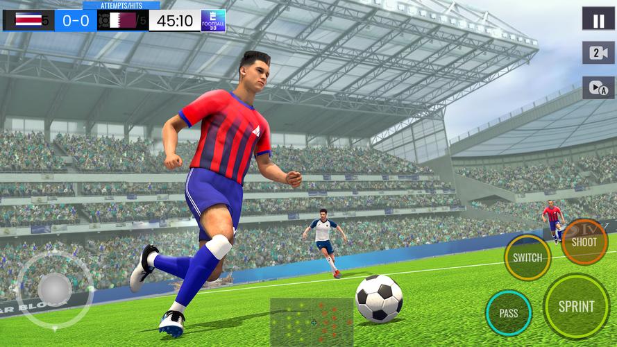 Football 3D Star Capture d'écran 2
