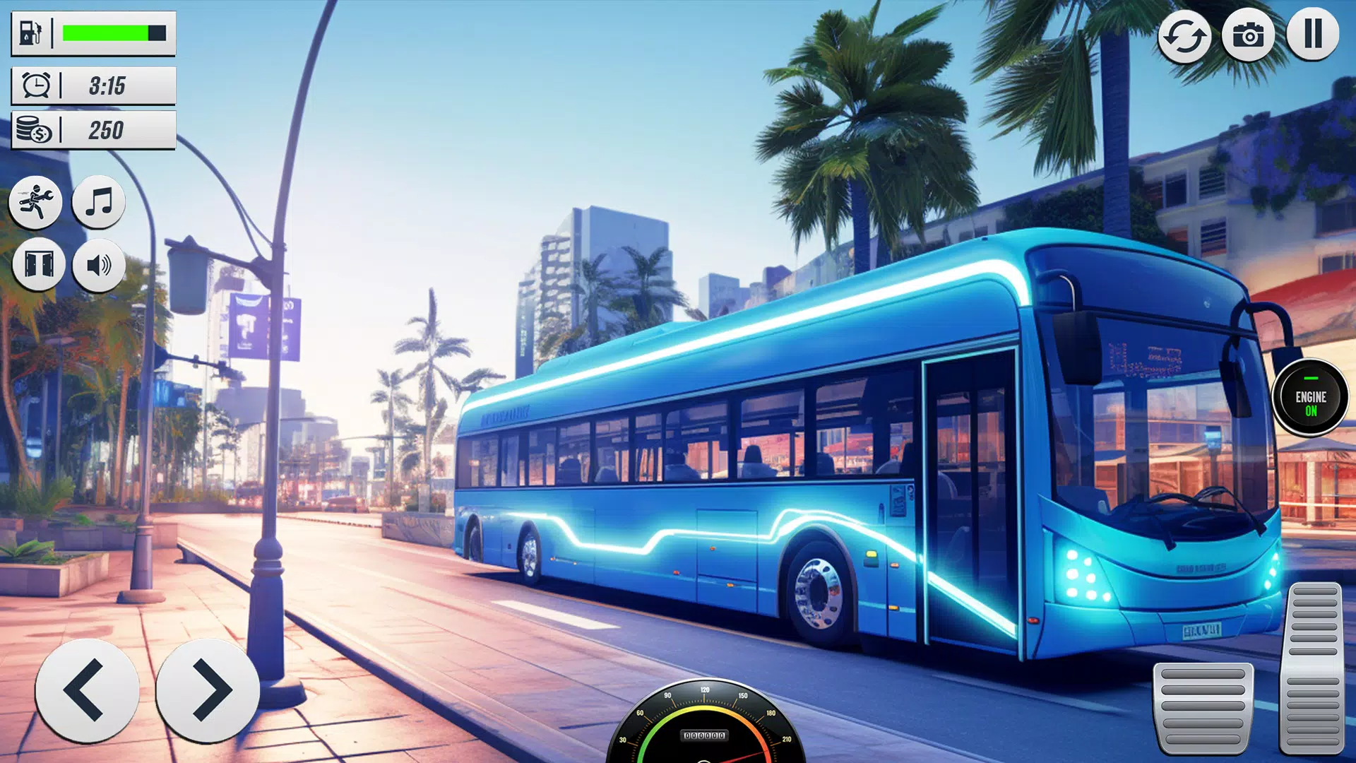 Highway Bus Driving Simulator ဖန်သားပြင်ဓာတ်ပုံ 3
