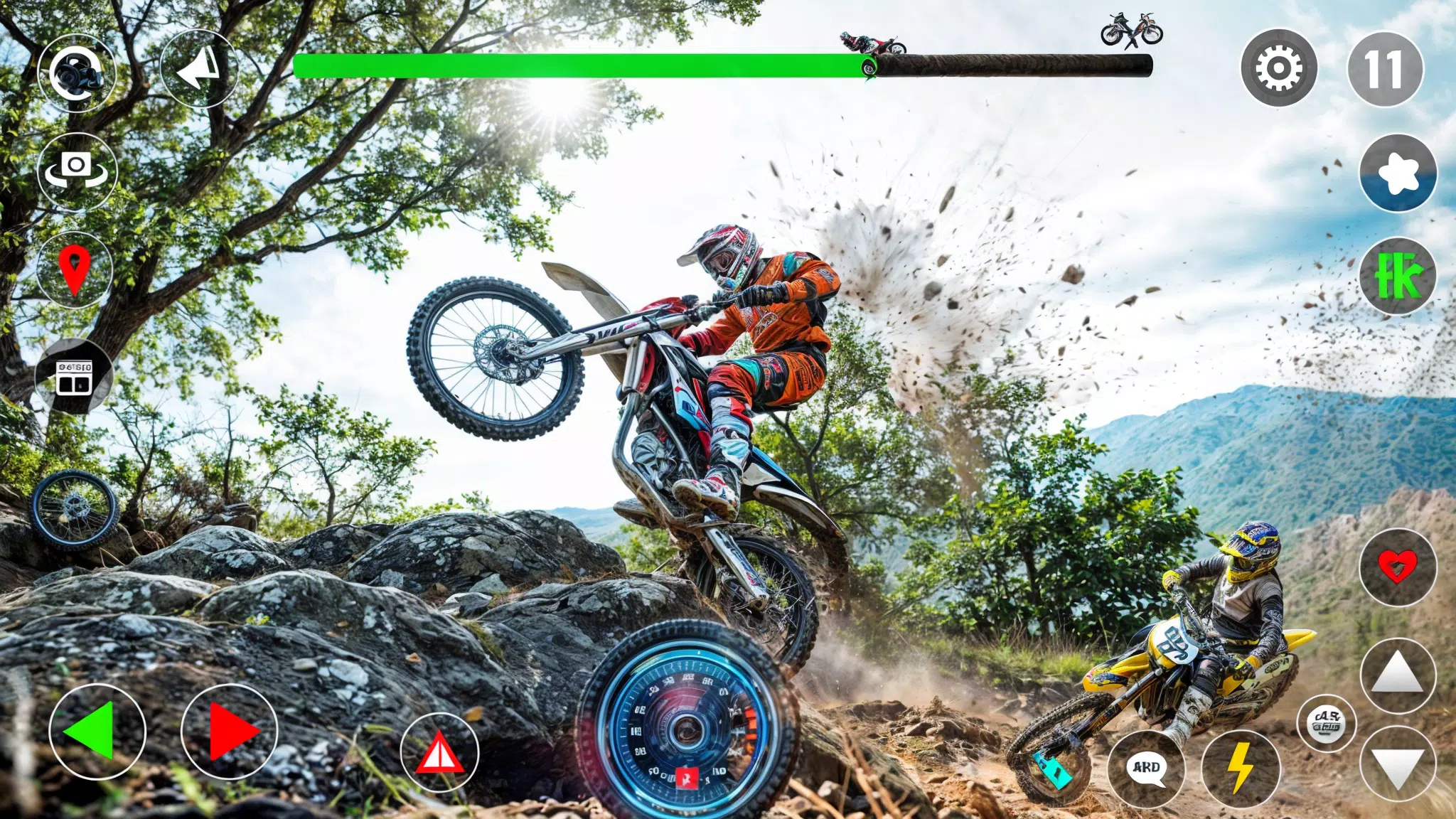 Motocross Dirt Bike Racing 3D スクリーンショット 1