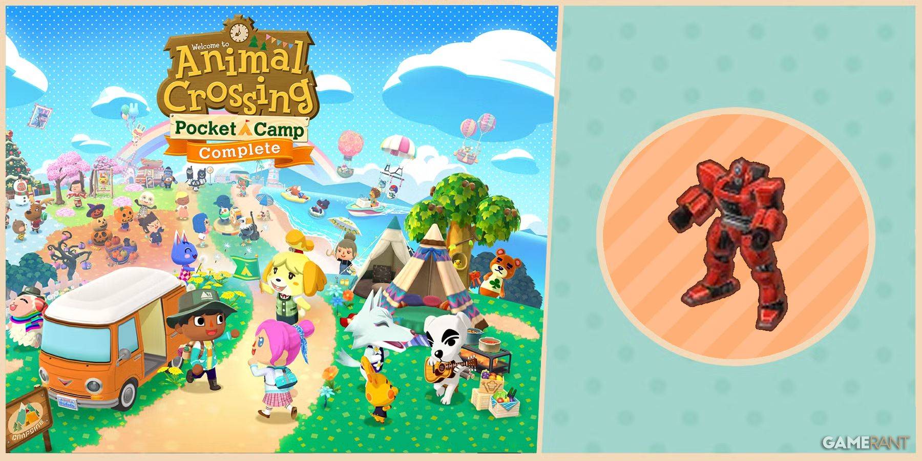 Magagamit na Ngayon ang Robot Hero sa Animal Crossing: Pocket Camp