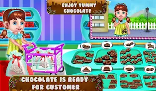 Chocolate Shop Cooking Game應用截圖第3張