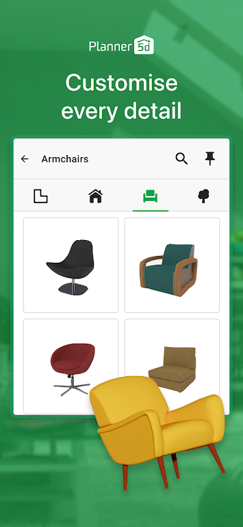 Planner 5D – Design Your Home Mod Captura de tela 3