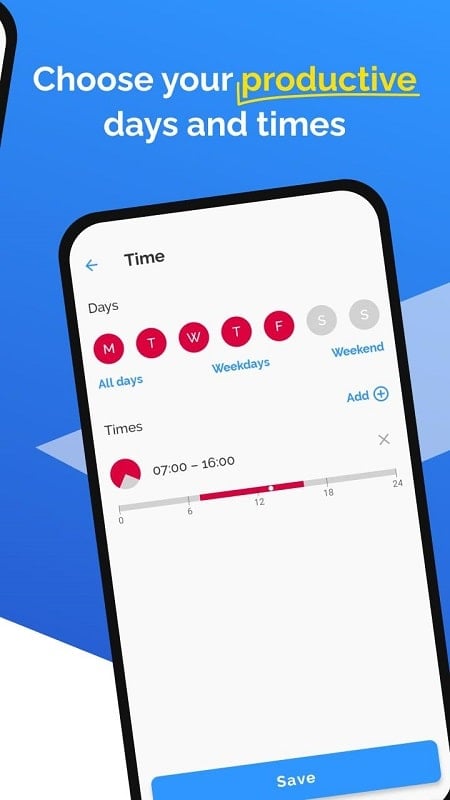 AppBlock - blocage d'applis Capture d'écran 1