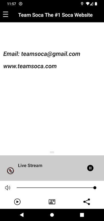 Team Soca Captura de tela 0