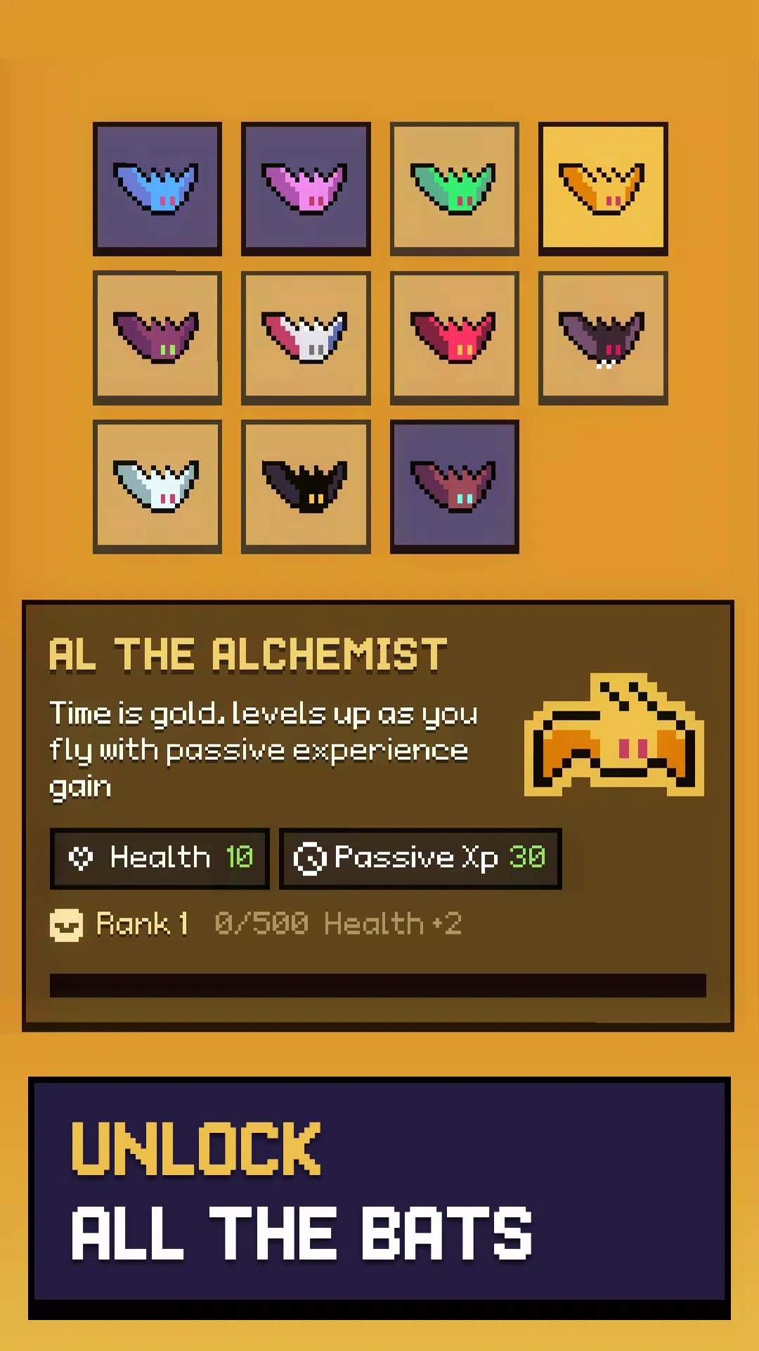 Schermata Flapping Bat Survivor 2