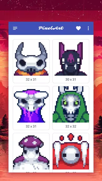 Schermata How to draw pixel monsters 0