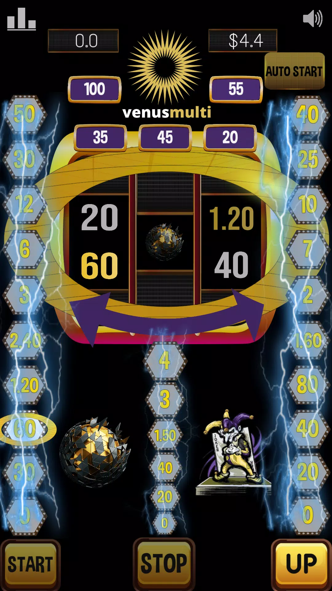 Venus multi slot machine – sun Tangkapan skrin 1