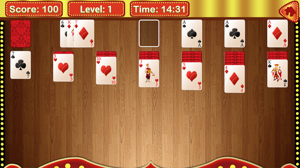 Solitaire Circus ဖန်သားပြင်ဓာတ်ပုံ 2