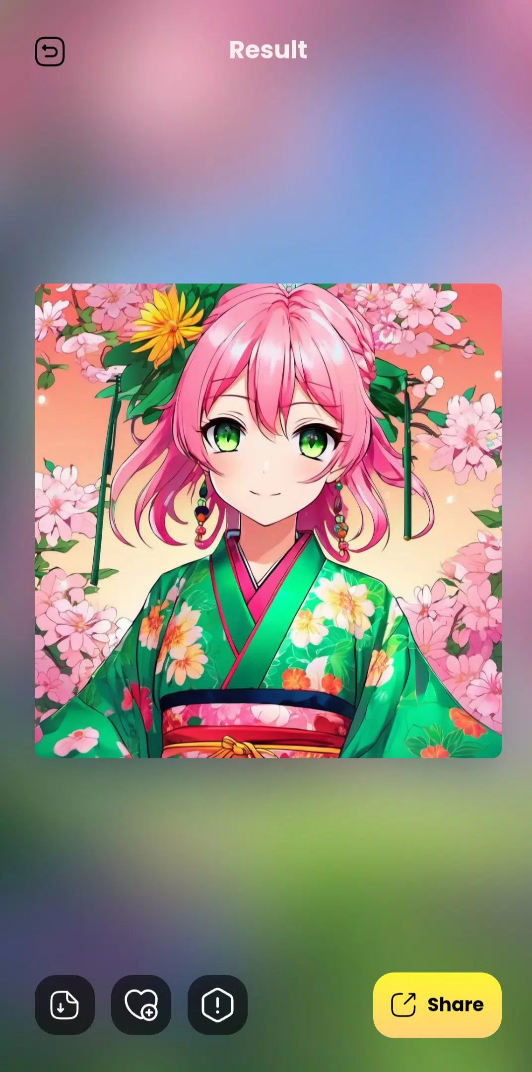 Anime Art Generator - AI Anime應用截圖第3張
