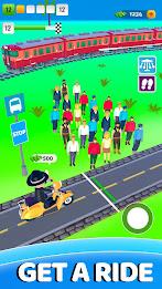 Bike Taxi - Crazy Bike Rider Schermafbeelding 3