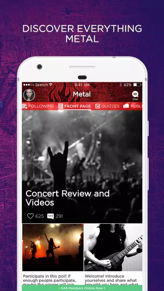 Metal Amino for Heavy Metal Music Fan应用截图第0张