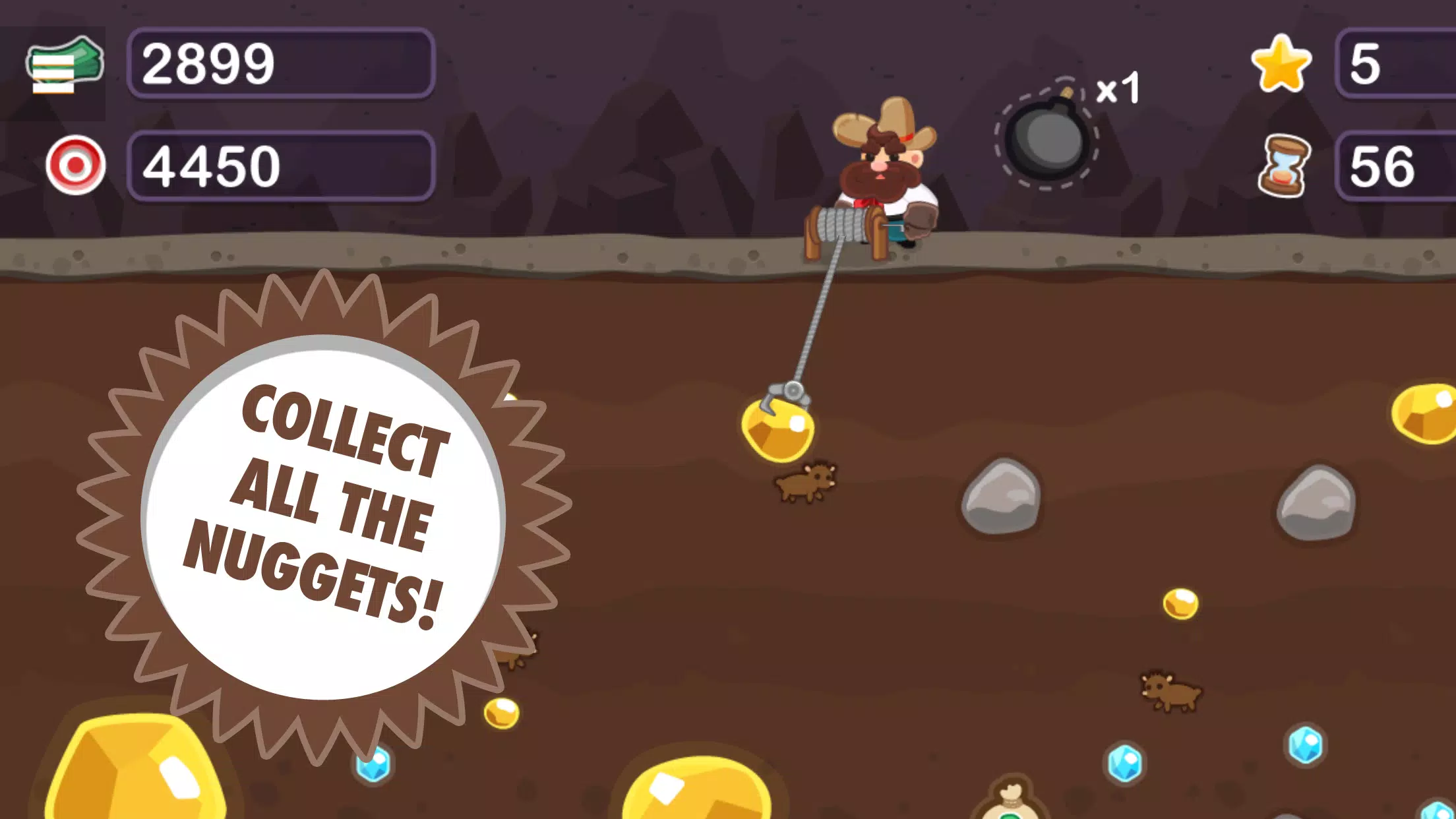 Gold Miner Tom應用截圖第2張
