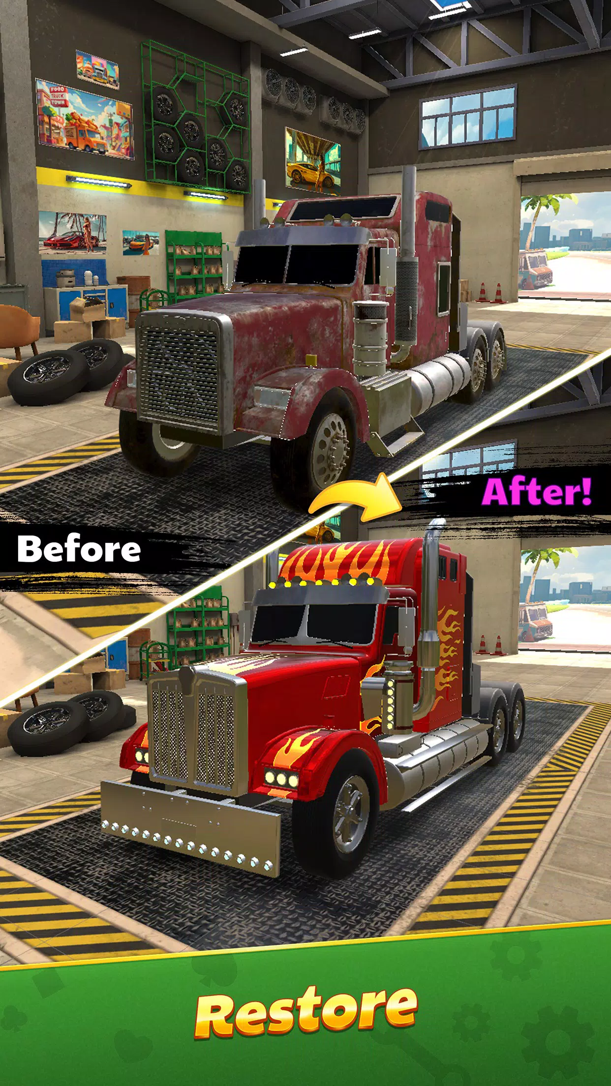 Solitaire Truck ภาพหน้าจอ 0