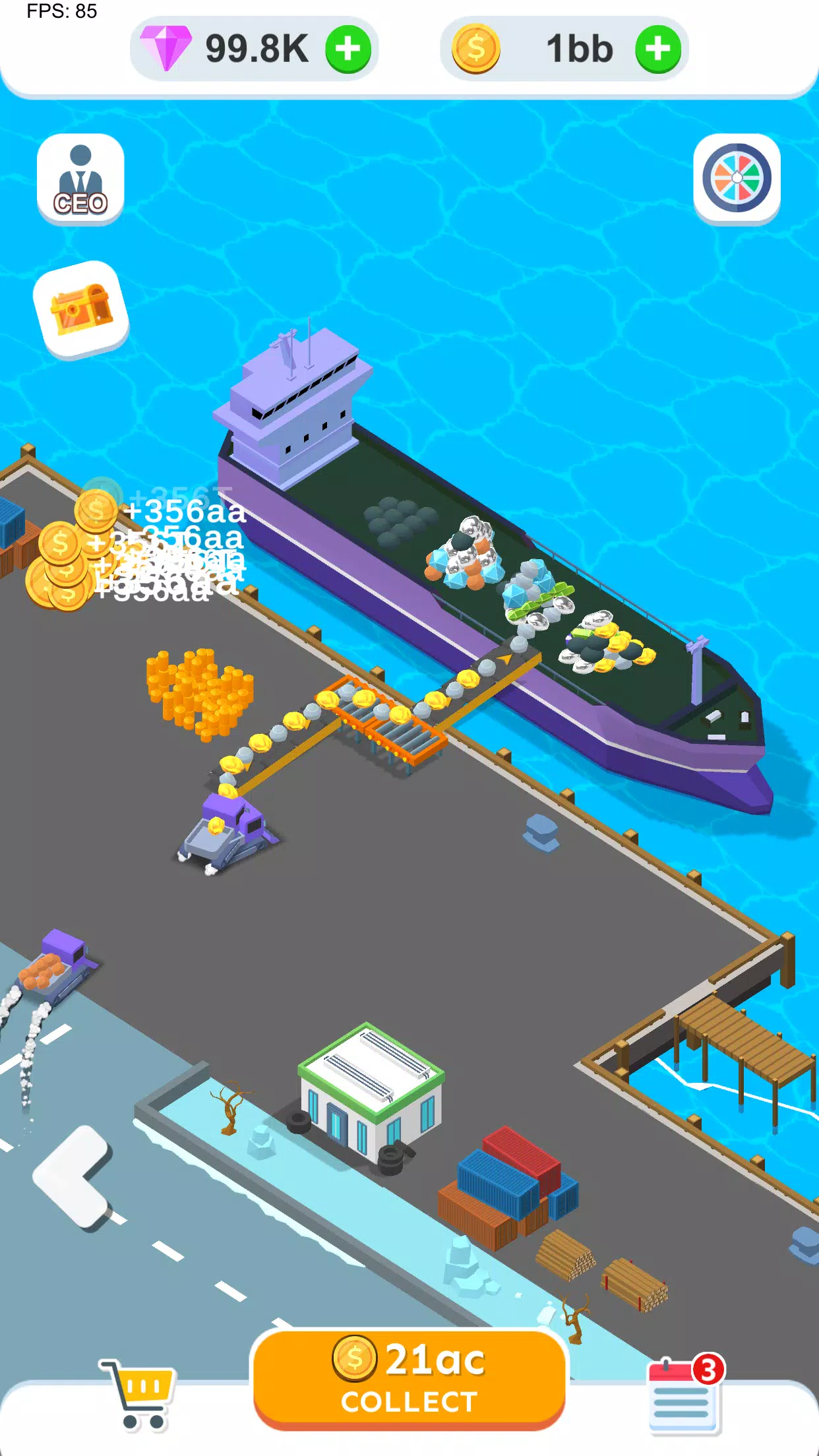 Spiral Excavator Empire スクリーンショット 3