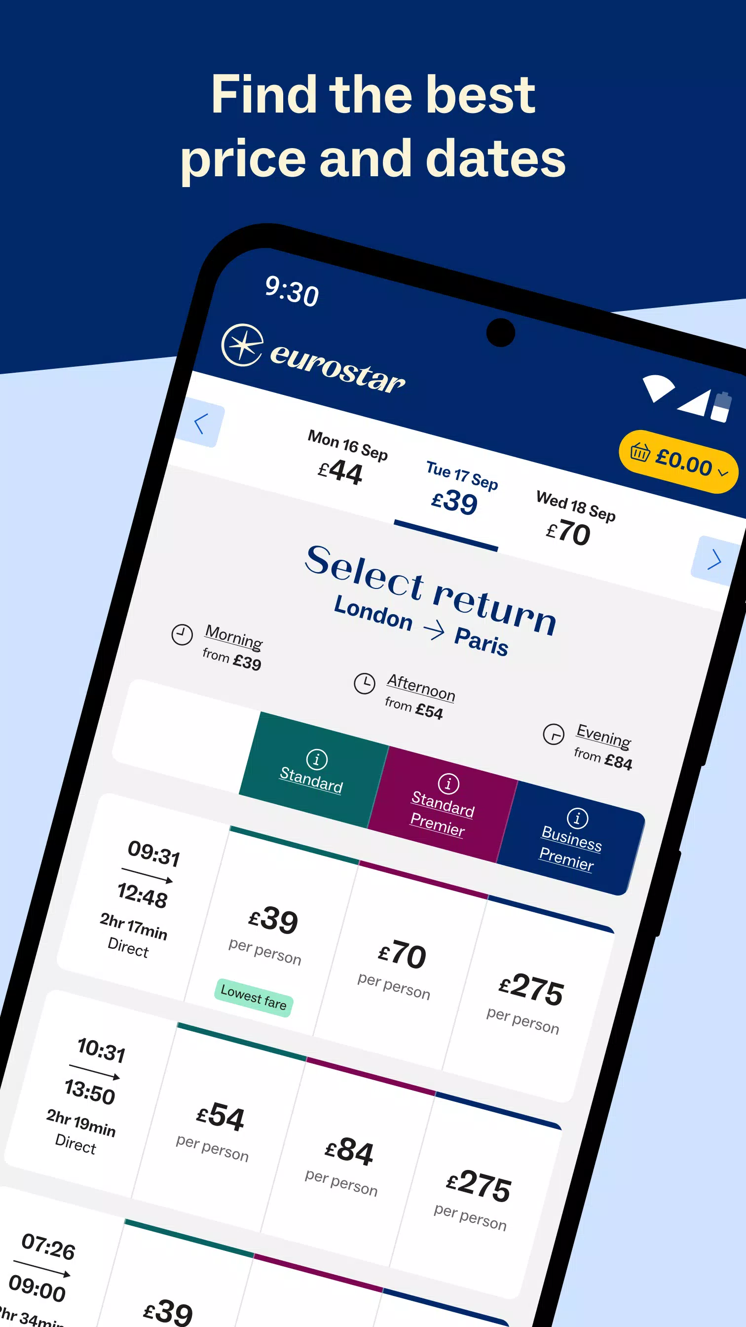 Eurostar Trains ภาพหน้าจอ 3