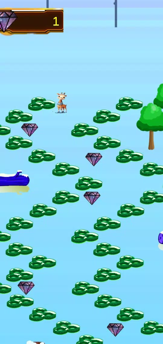 Snowy Giraffe Adventure スクリーンショット 1