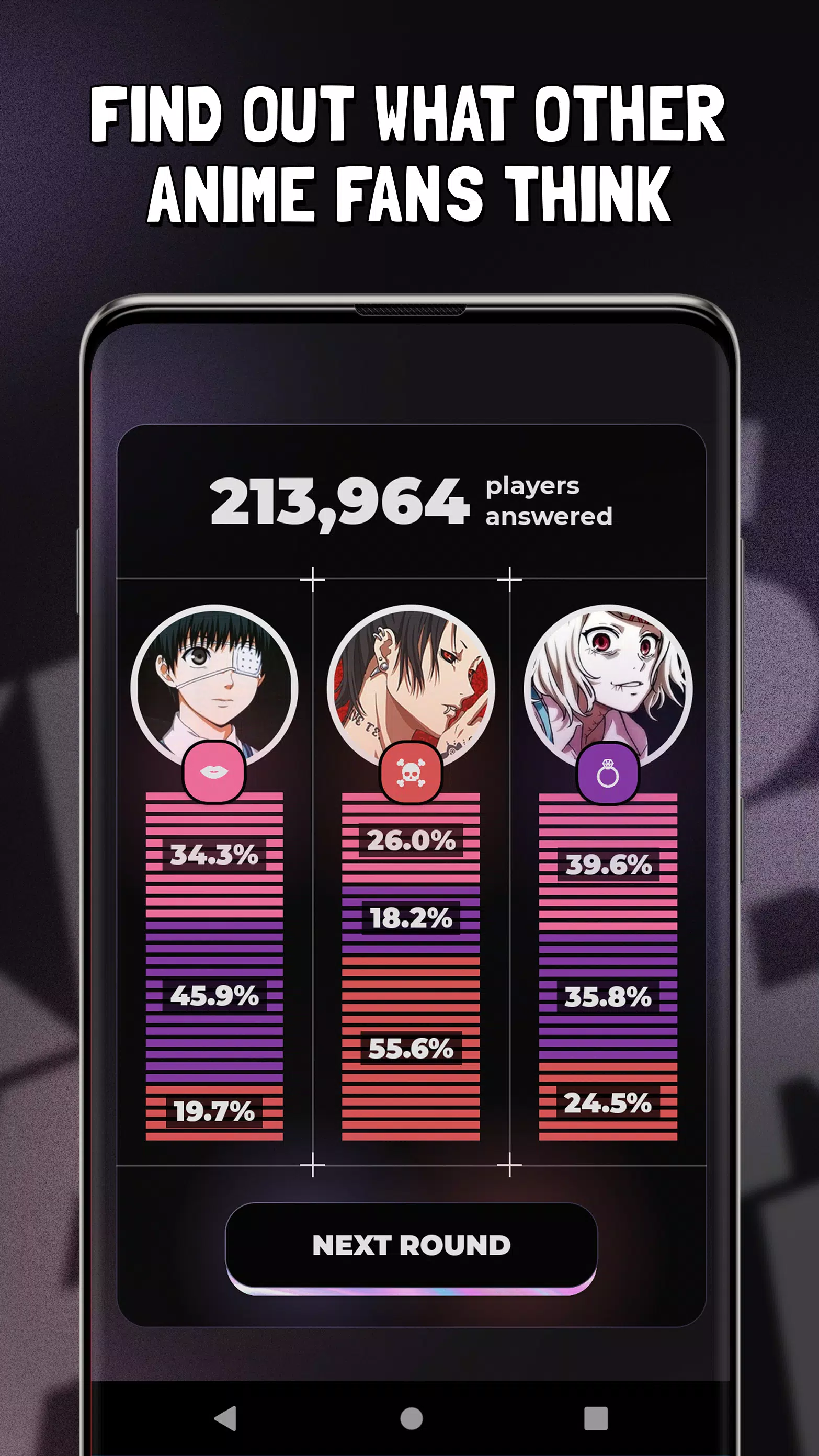 KMK - Kiss Marry Kill Anime Скриншот 2