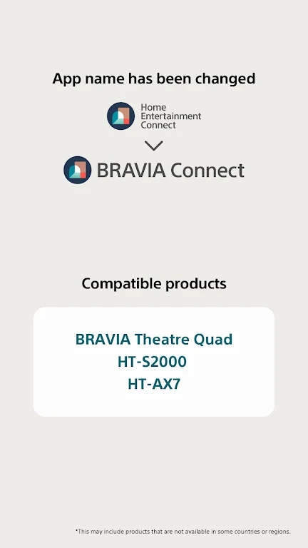 Sony | BRAVIA Connect應用截圖第0張