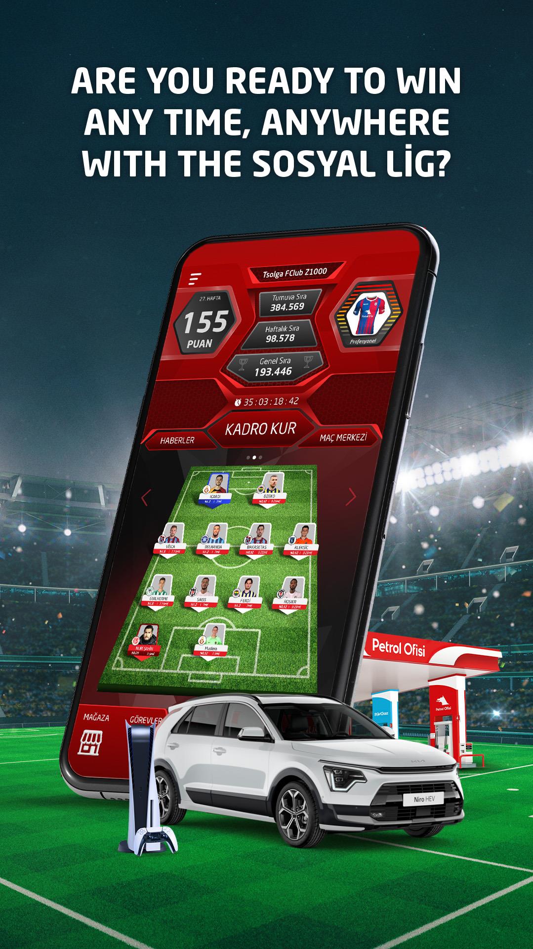 Sosyal Lig - Football Game應用截圖第0張