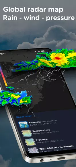 Overdrop: Weather today, radar 스크린샷 2