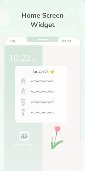 Skincare Routine Diary Tangkapan skrin 2