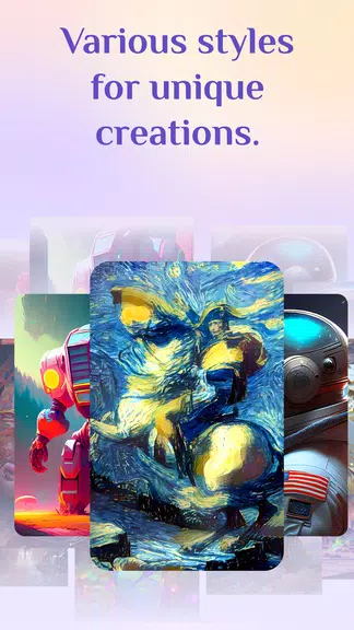 Dream AI Art Generator Wonder ภาพหน้าจอ 1