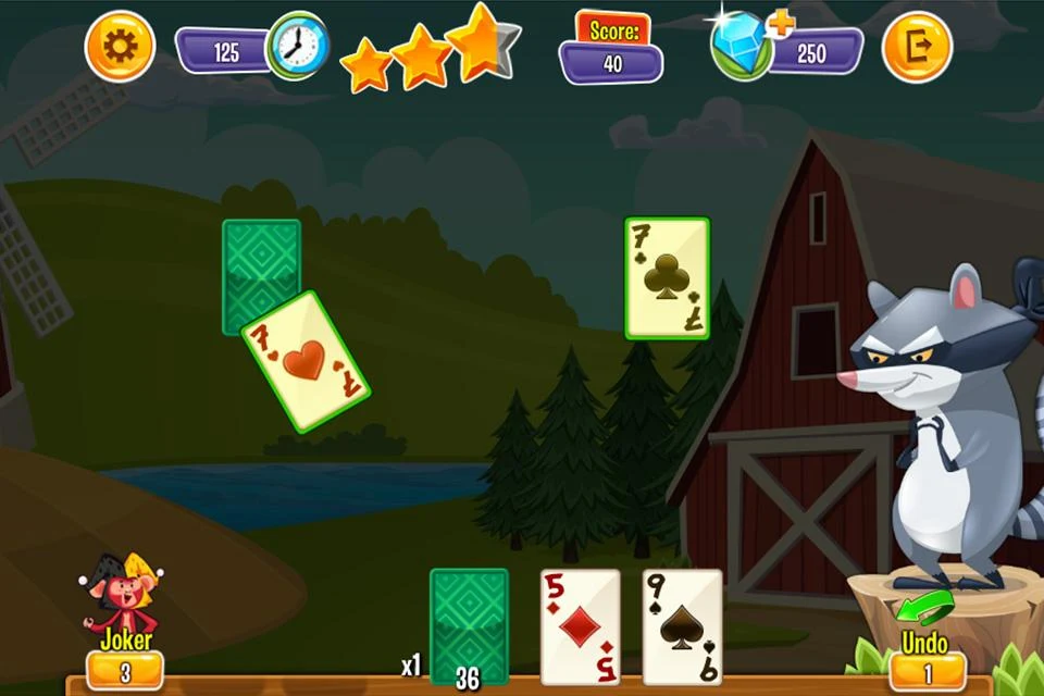 Playful Animal Solitaire應用截圖第0張