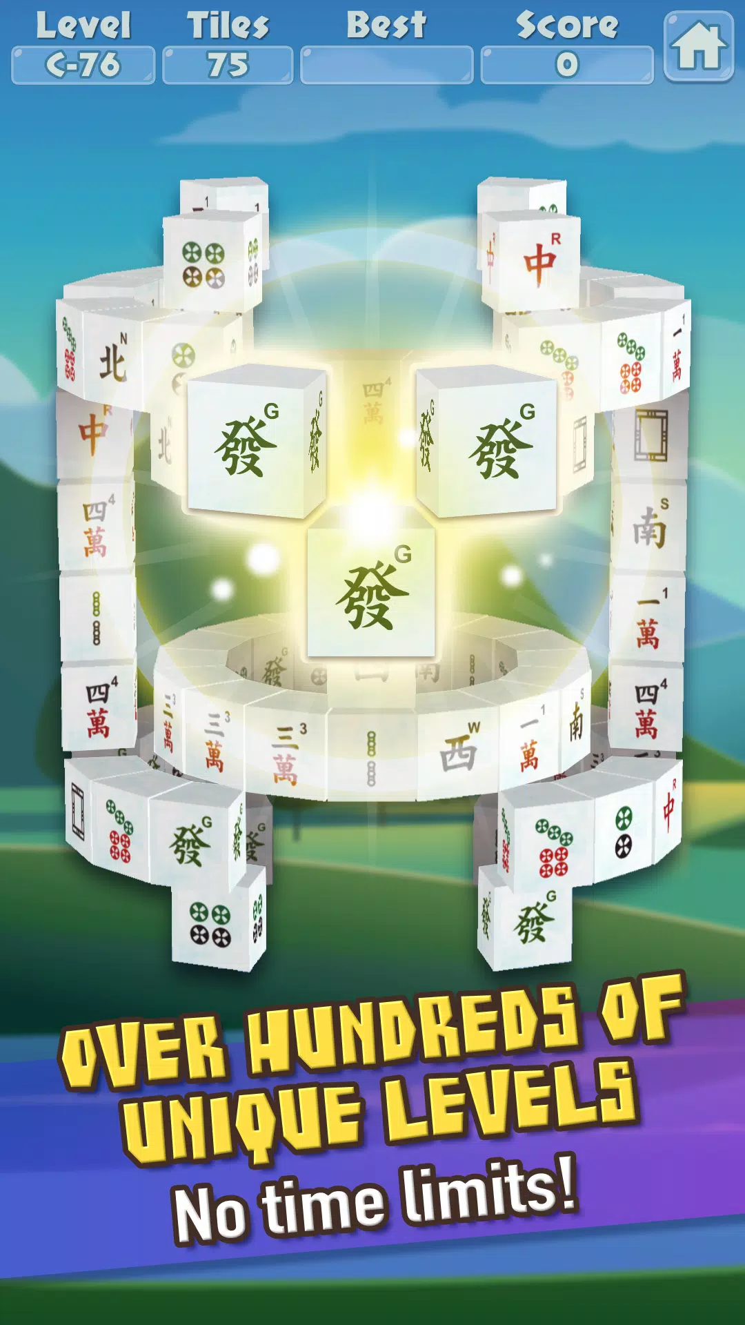 3D Mahjong Triple Tile Match Captura de pantalla 3